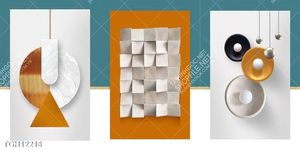 Tranh treo tường ghép bộ nhiều tấm đẹp hiện đại