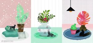 Tranh decor nghệ thuật đẹp