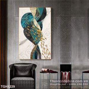 Tranh ghép mẫu gạch men hiện đại 3d