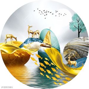 Tranh decor nghệ thuật đẹp