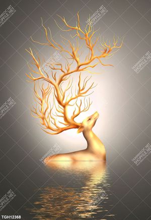 Tranh decor 3D trang trí độc đáo