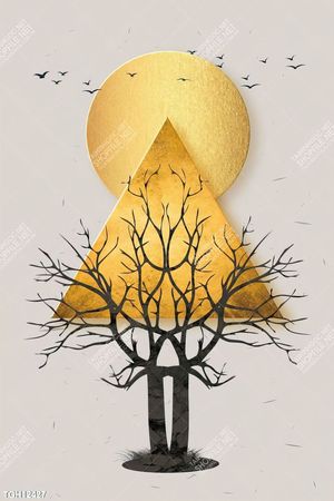 Tranh ghép theo bộ trang trí tường nhà độc đáo