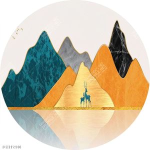 Tranh ghép tráng gương treo trang trí tường