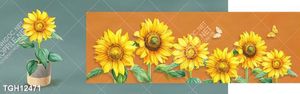 Tranh decor phong cách nội thất tối giản