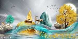 Tranh decor 3D nghệ thuật