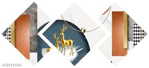 Tranh decor phong cách nội thất tối giản
