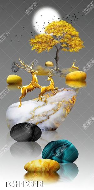 Tranh decor nghệ thuật đẹp