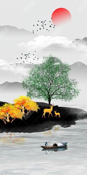 Tranh ghép tráng gương treo trang trí tường