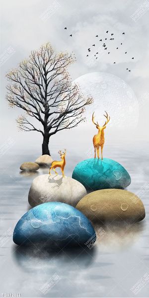 Tranh bộ nghệ thuật đẹp 