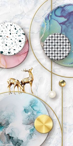 Tranh decor nghệ thuật đẹp