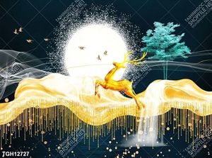 Tranh decor phong cách nội thất tối giản