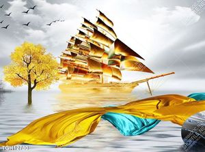 Tranh canvas decor phòng khách đẹp hiện đại