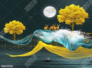 Tranh decor 3D trang trí độc đáo