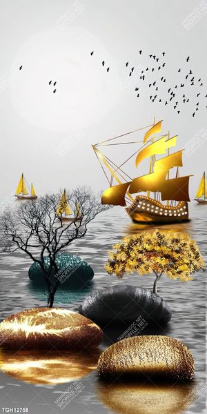 Tranh treo tường phòng khách mẫu mới nhất