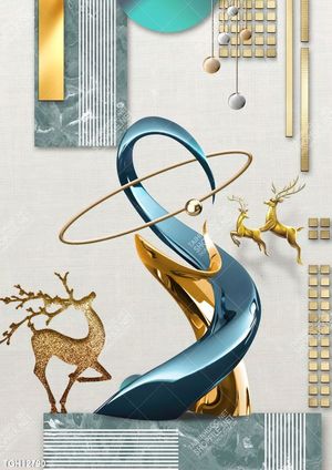 Tranh decor 3D trang trí độc đáo