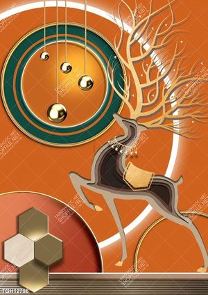 Tranh ghép tráng gương treo trang trí tường