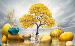 Tranh decor nghệ thuật đẹp