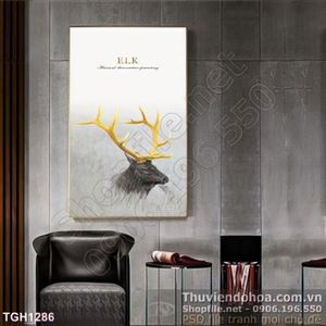 Tranh ghép khổ ngang  3d độc đáo