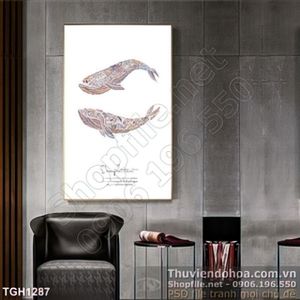 Tranh ghép bộ tranh 3d trang trí đẹp