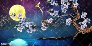 Tranh canvas decor phòng khách đẹp hiện đại