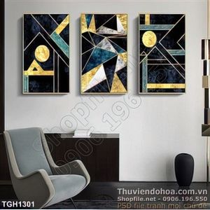 Tranh ghép nghệ thuật hiện đại ấn tượng 3d