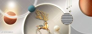Tranh canvas decor phòng khách đẹp hiện đại