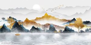 Tranh decor 3D trang trí độc đáo