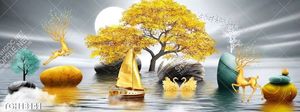 Tranh decor nghệ thuật đẹp