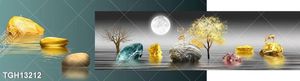 Tranh treo tường ghép bộ nhiều tấm đẹp hiện đại