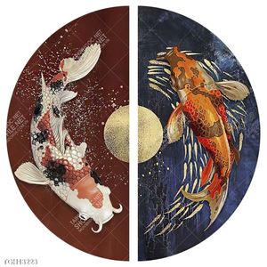 Tranh canvas decor phòng khách đẹp hiện đại