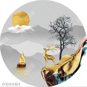 Tranh canvas decor phòng khách đẹp hiện đại