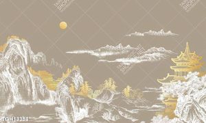 Tranh ghép tôn vẻ đẹp mảng tường trắng