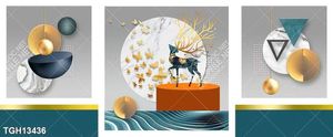 Tranh decor 3D trang trí độc đáo