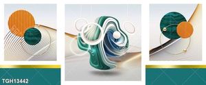 Tranh ghép tráng gương treo trang trí tường