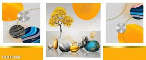 Tranh decor nghệ thuật đẹp