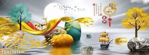 Tranh treo tường ghép chất lượng cao