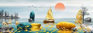 Tranh decor 3D nghệ thuật