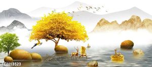 Tranh treo tường phòng khách đẹp, sang trọng và hiện đại