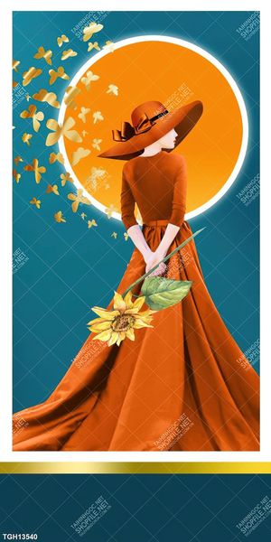 Tranh ghép tráng gương treo trang trí tường