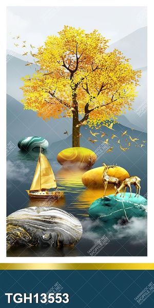 Tranh decor 3D nghệ thuật