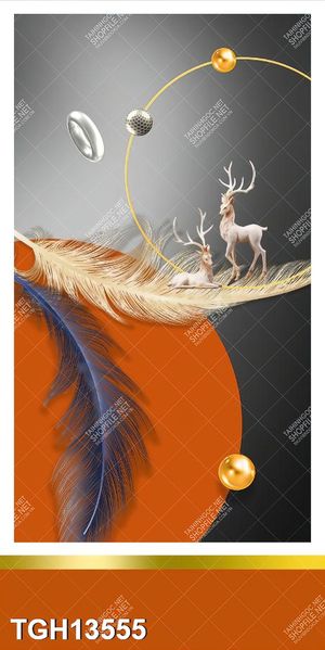 Tranh ghép tráng gương treo trang trí tường