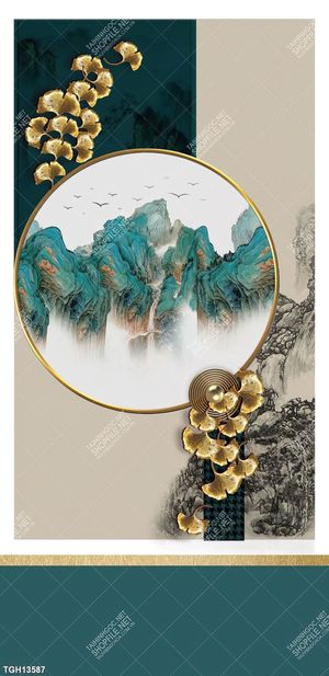 Tranh treo tường ghép bộ nhiều tấm đẹp hiện đại