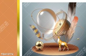 Tranh decor phong cách nội thất tối giản