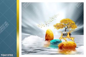 Tranh decor nghệ thuật đẹp