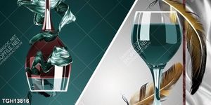 Tranh decor phong cách nội thất tối giản