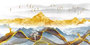 Tranh decor 3D trang trí độc đáo
