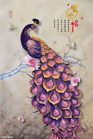 Tranh treo phòng khách đẹp ghép bộ