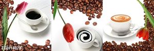 Tranh ghép tôn vẻ đẹp mảng tường trắng