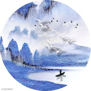 Tranh treo phòng khách đẹp ghép bộ