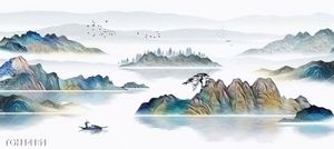 Tranh ghép tráng gương treo trang trí tường